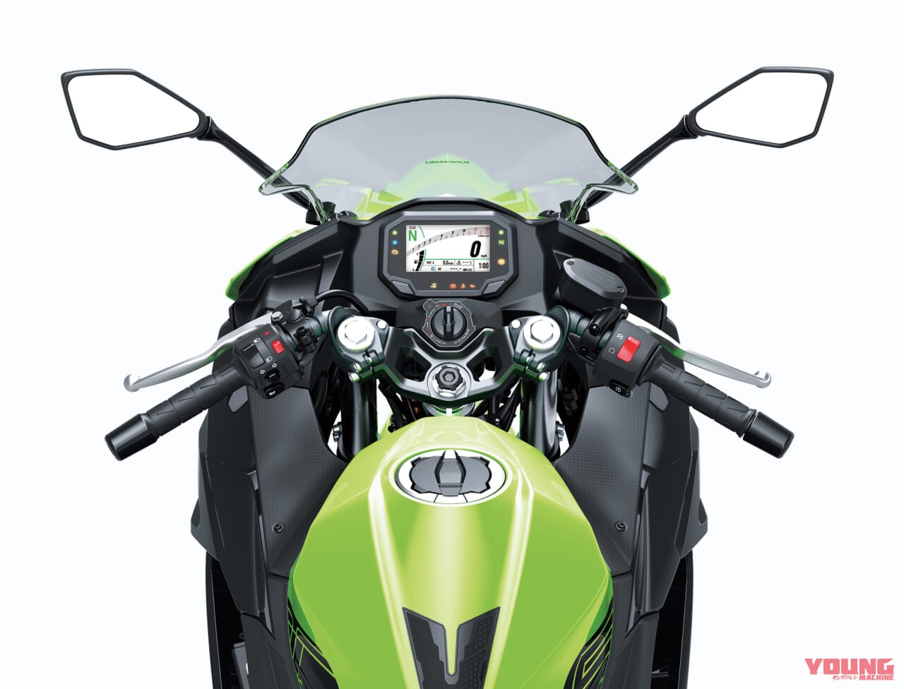 [写真] 24MY_Ninja500SE_GN1_DET171 │ 2024新型カワサキ ニンジャ500／Z500がワールドプレミア