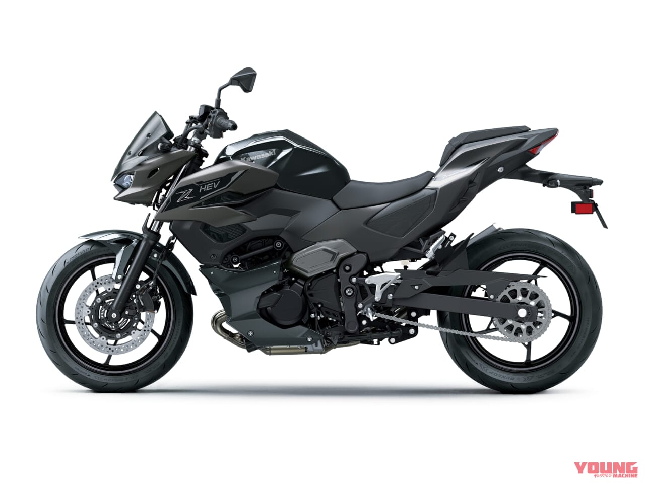 カワサキ|Z7ハイブリッド|2024新型カワサキZ7ハイブリッド登場【ニンジャ7 ハイブリッドのネイキッド版だ|EICMAミラノショー】