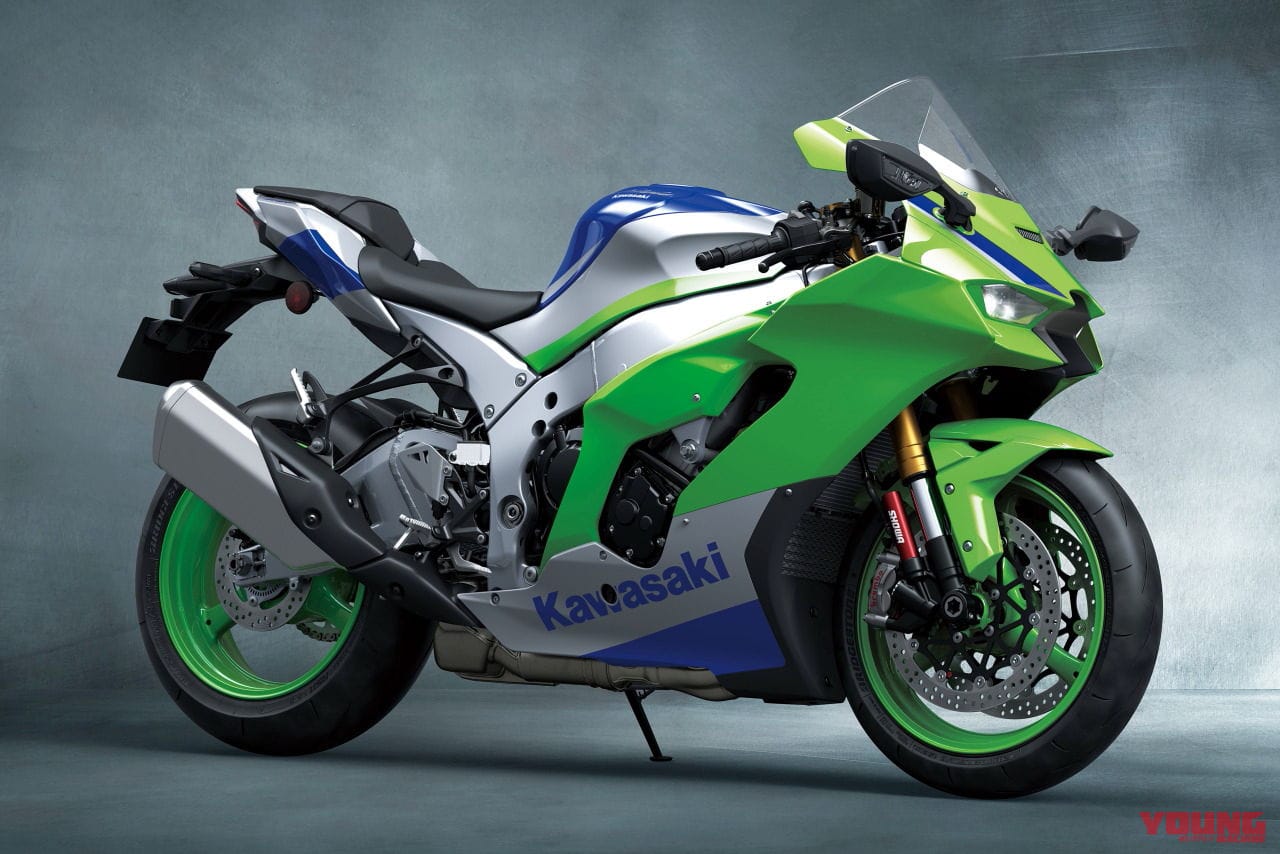 |Ninjaの40周年記念モデル 3機種が発売決定!! 「ニンジャZX-10R」「ニンジャZX-6R」「ニンジャZX-4RR」に白×青×緑のスペシャルカラー