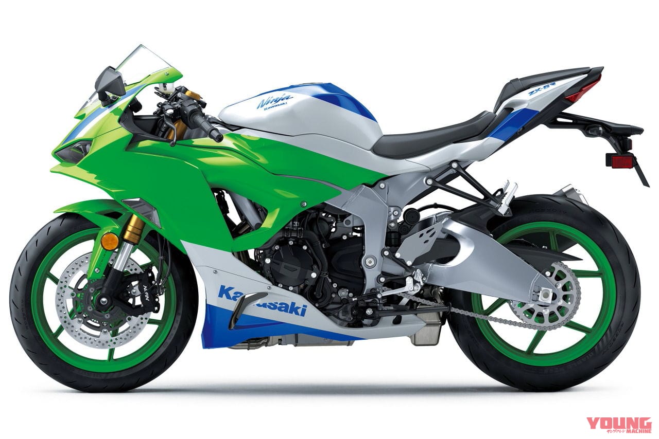 |Ninjaの40周年記念モデル 3機種が発売決定!! 「ニンジャZX-10R」「ニンジャZX-6R」「ニンジャZX-4RR」に白×青×緑のスペシャルカラー