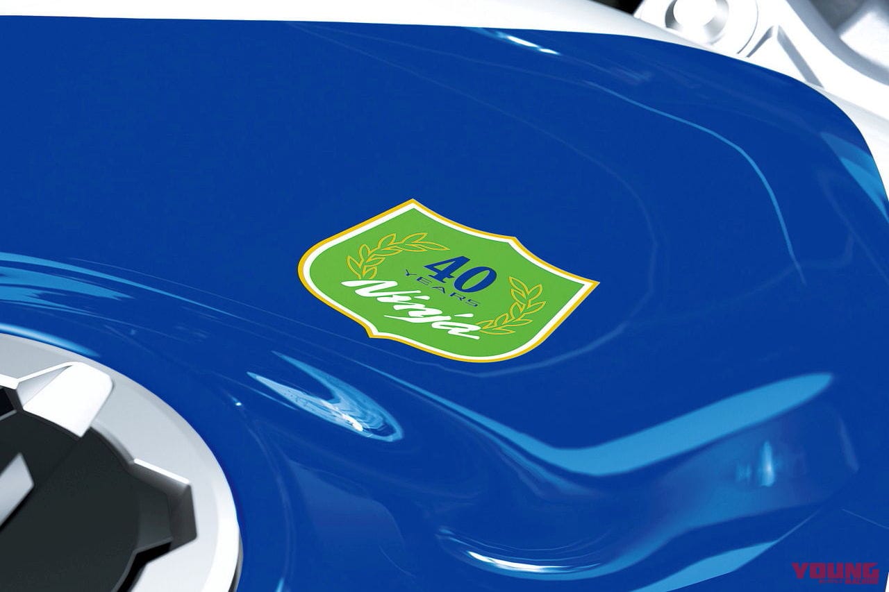 |Ninjaの40周年記念モデル 3機種が発売決定!! 「ニンジャZX-10R」「ニンジャZX-6R」「ニンジャZX-4RR」に白×青×緑のスペシャルカラー