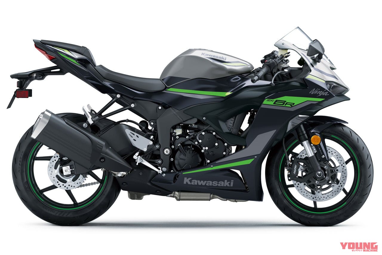 |2024新型カワサキ ニンジャZX-6Rがテンアール顔で登場! KRTとグレー、ブラックの3本立て