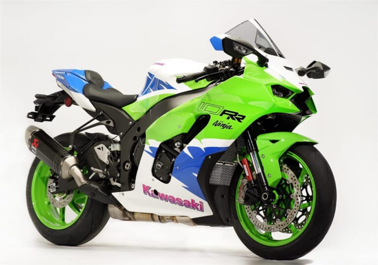 カワサキ|ニンジャZX-10RR|40周年記念モデル|【限定40台】カワサキUKが特別な「ニンジャZX-10RR・40周年記念車」を3色展開! 伊藤ハム仕様は投票の結果……どうなった!?