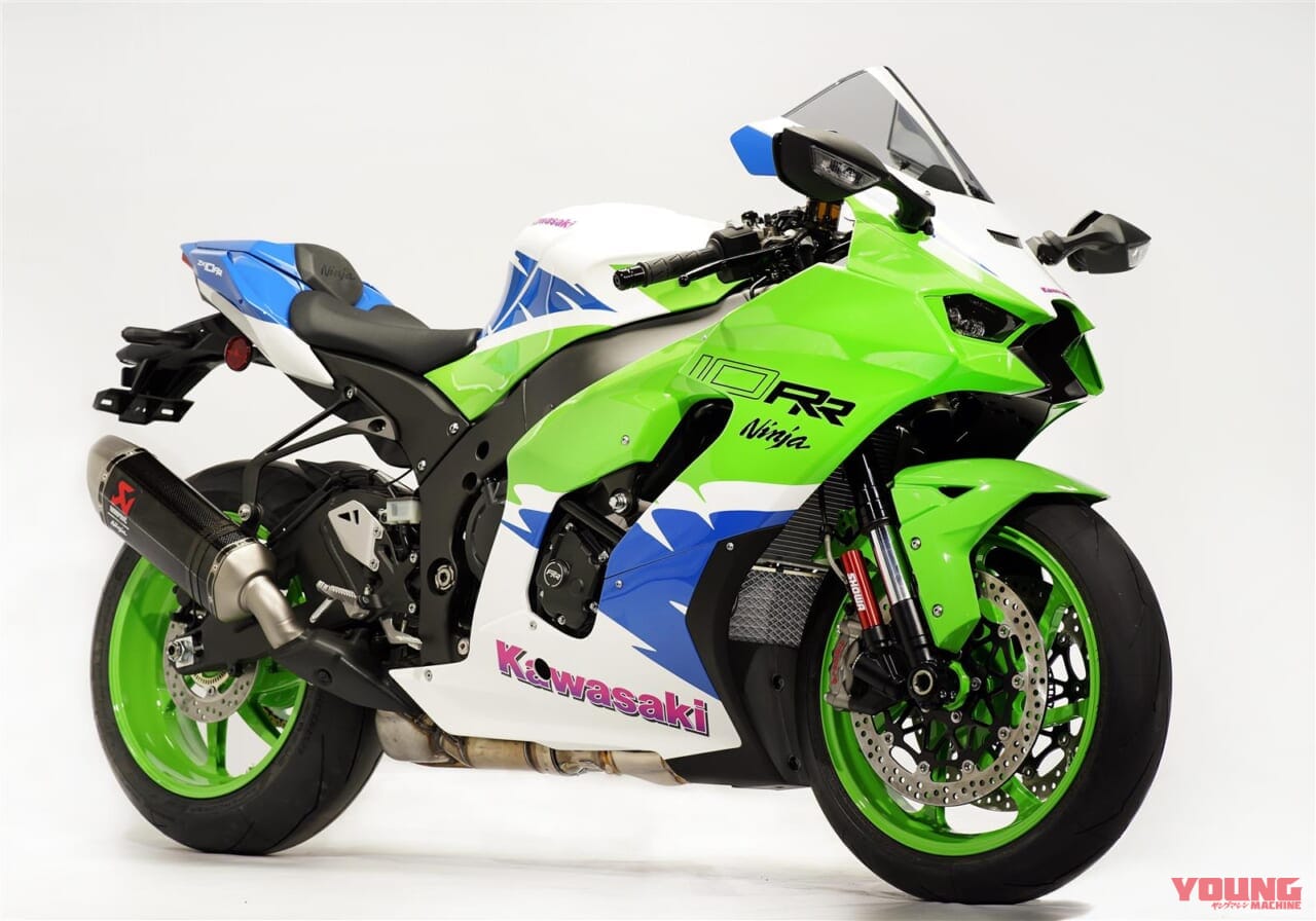 カワサキ|ニンジャZX-10RR|40周年記念モデル|【限定40台】カワサキUKが特別な「ニンジャZX-10RR・40周年記念車」を3色展開! 伊藤ハム仕様は投票の結果……どうなった!?