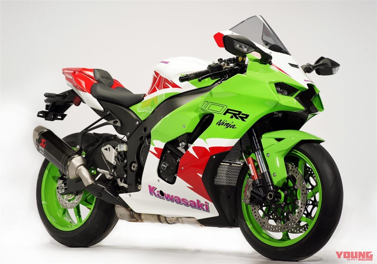 カワサキ|ニンジャZX-10RR|40周年記念モデル|【限定40台】カワサキUKが特別な「ニンジャZX-10RR・40周年記念車」を3色展開! 伊藤ハム仕様は投票の結果……どうなった!?