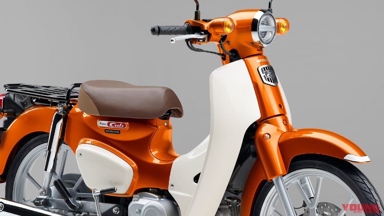 2024新型ホンダ スーパーカブ110に新色“フレアオレンジメタリック”登場【カブ史上初のオレンジィィィ!! 】