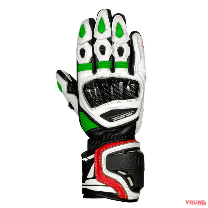 エルフ ハイコンプグローブ|【elf ハイコンプグローブ】ビビッドなカラーが魅力的。耐久性と操作性を両立した本格派〈秋冬バイクグローブ〉