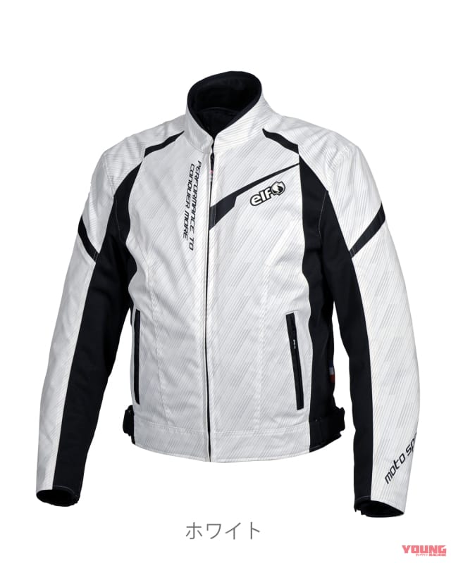 elf ファーチレスポルトジャケット(EJ-W114)|【elf ファーチレスポルトジャケット】胸部/肩/肘/背中にプロテクター標準装備。動きやすいスポーティータイプ〈秋冬バイクジャケット〉