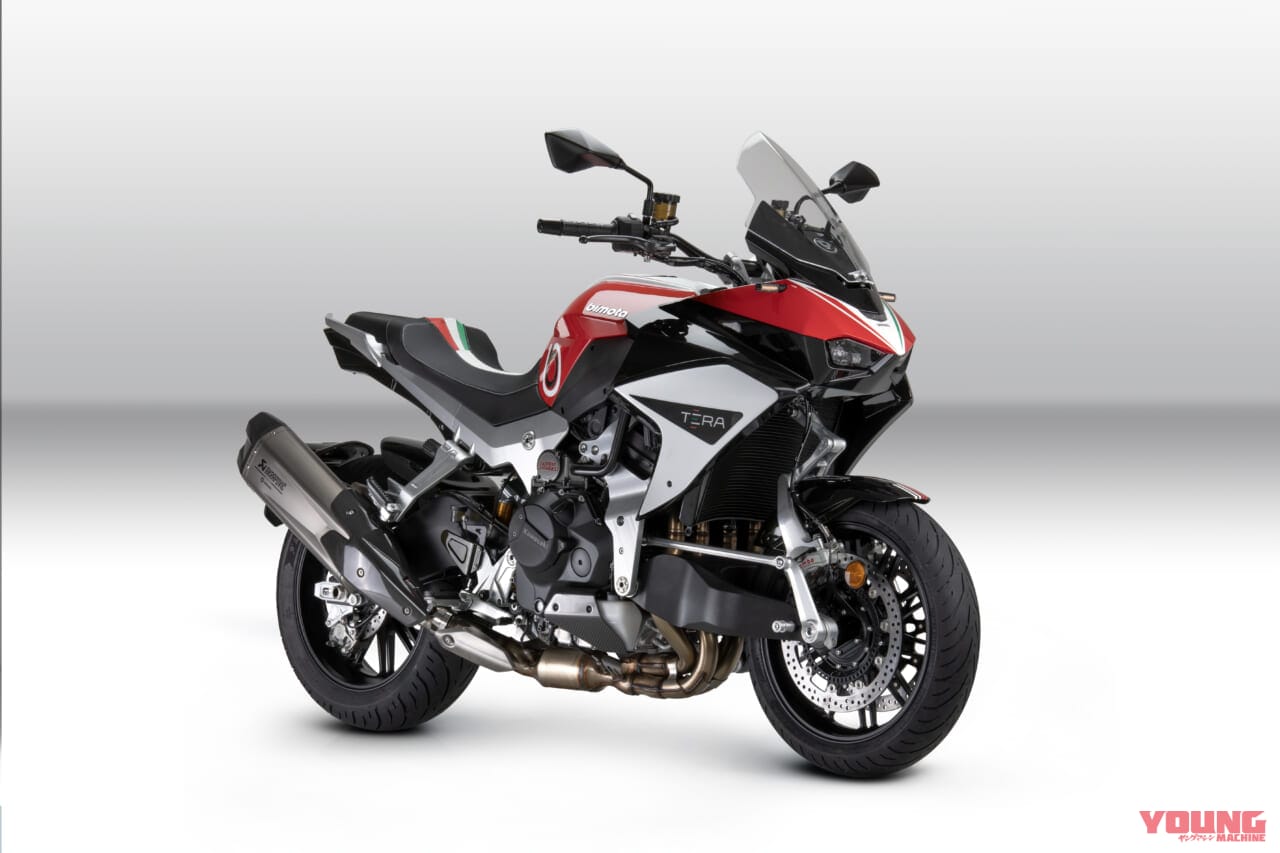 ビモータ|テラ|2024新型ビモータ テラ(TERA)登場【ハブセンターステア+スーパーチャージャーで世界最速のクロスオーバー?! |EICMAミラノショーREPORT】