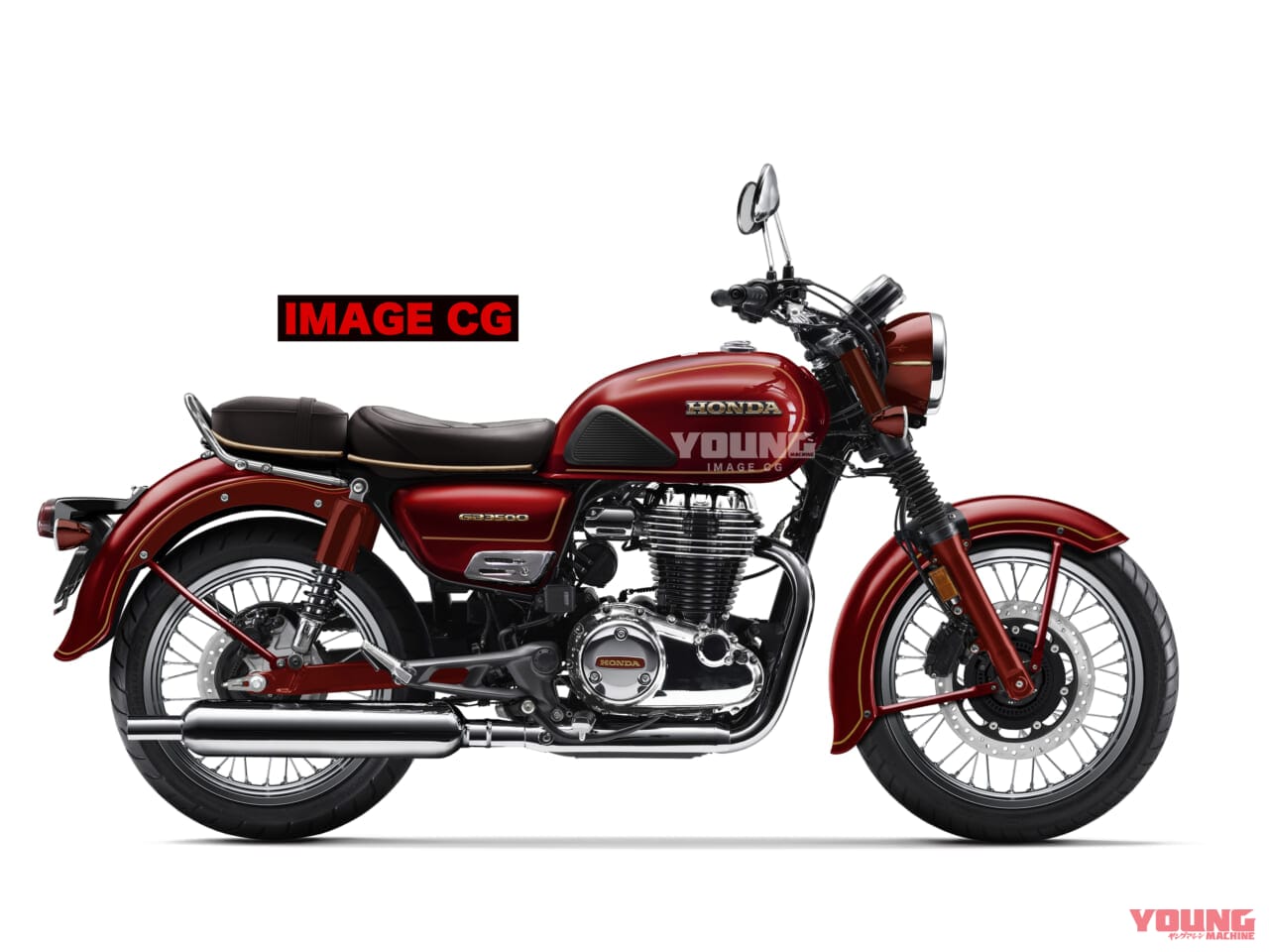 ホンダ|GB350C|イメージCG|新型ホンダGB350C、インドで間もなく登場?! 謎の「BABT」ティザーがスタート!