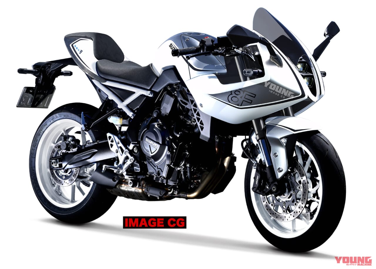 スズキ|GSX-8F|イメージCG|【SCOOP!!】ハーフかフルか、その両方か?! 好評のスズキGSX-8Sに“カウル付き”が近日登場か
