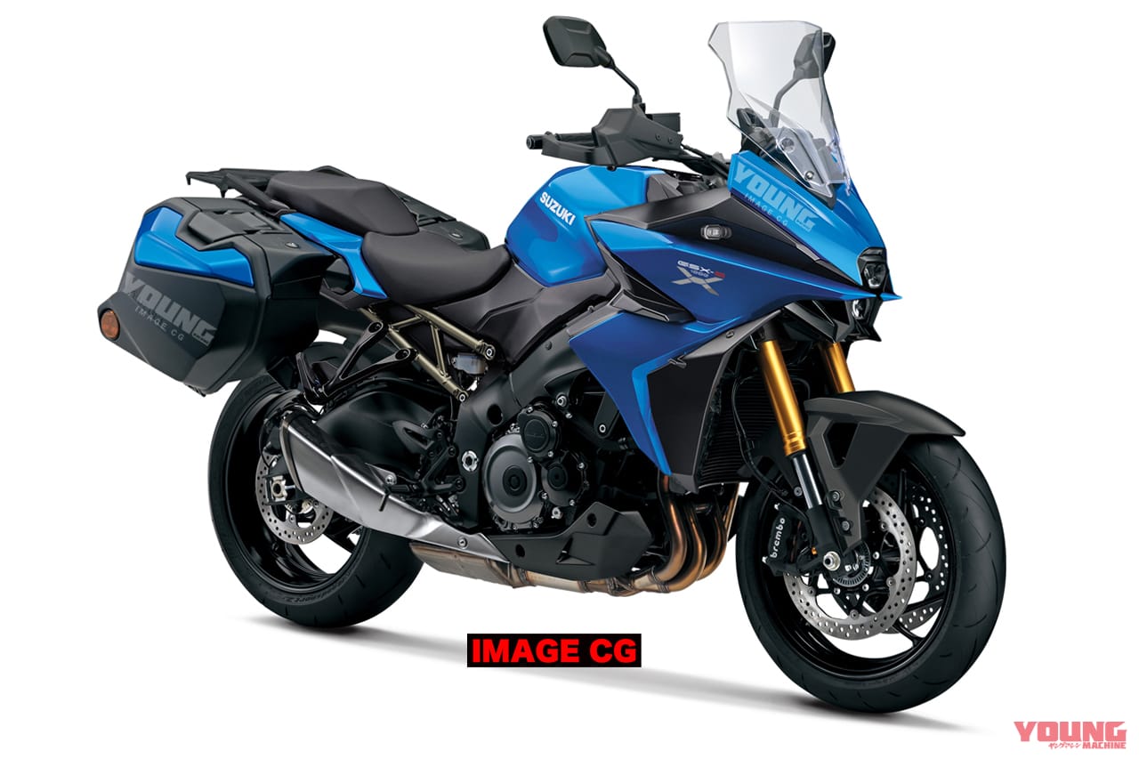 スズキ|GSX-S1000X|イメージCG|【SCOOP!!】クロスツアラーの”X”が来る?! スズキGSX-S1000の脚長版が近日登場か