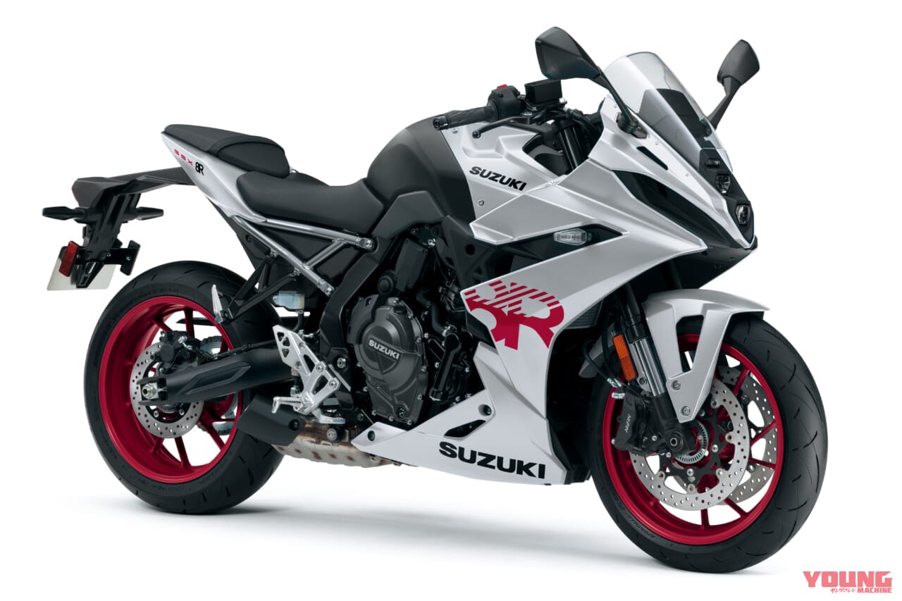 スズキ|GSX-8R|2024新型スズキGSX-8Rが初披露【GSX-8Sの派生型となる新型フルカウルスポーツ|EICMAミラノショー】