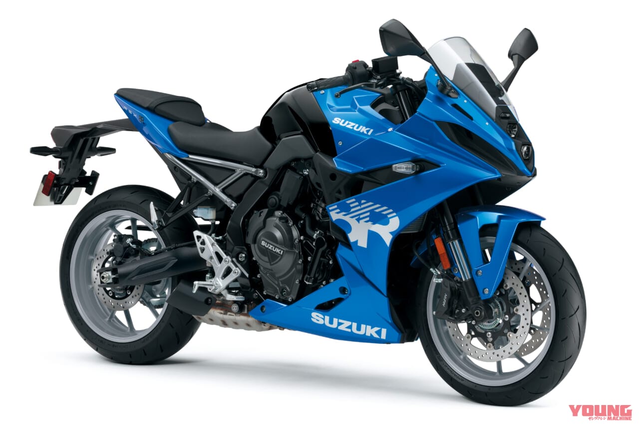 スズキ|GSX-8R|2024新型スズキGSX-8Rが初披露【GSX-8Sの派生型となる新型フルカウルスポーツ|EICMAミラノショー】