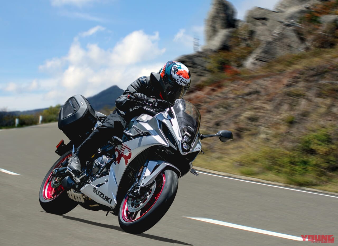 スズキ|GSX-8R|2024新型スズキGSX-8Rが初披露【GSX-8Sの派生型となる新型フルカウルスポーツ|EICMAミラノショー】