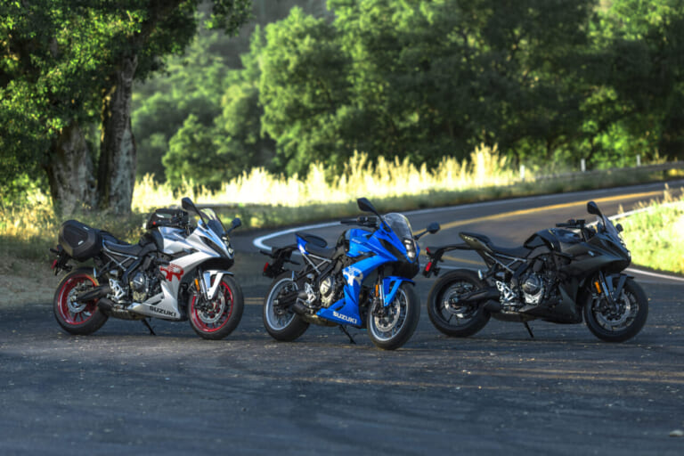 スズキ|GSX-8R|2024新型スズキGSX-8Rが初披露【GSX-8Sの派生型となる新型フルカウルスポーツ|EICMAミラノショー】