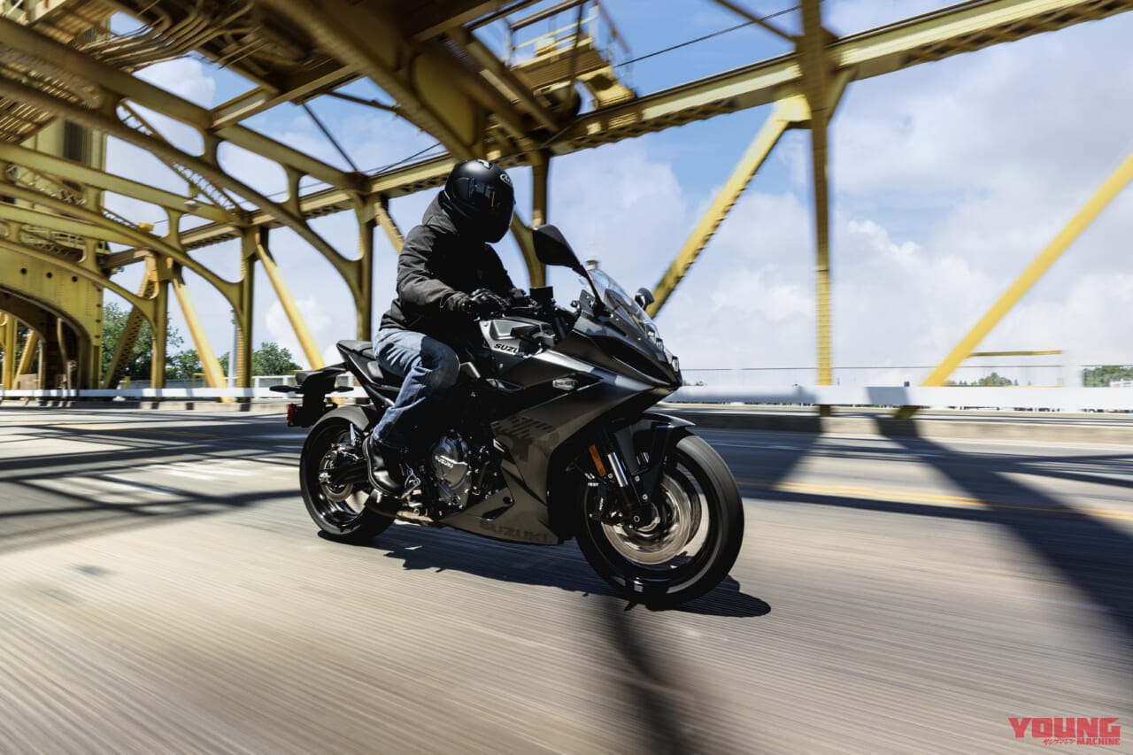 スズキ|GSX-8R|2024新型スズキGSX-8Rが初披露【GSX-8Sの派生型となる新型フルカウルスポーツ|EICMAミラノショー】