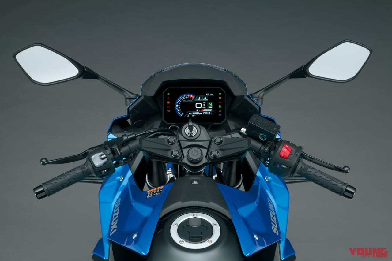 スズキ|GSX-8R|2024新型スズキGSX-8Rが初披露【GSX-8Sの派生型となる新型フルカウルスポーツ|EICMAミラノショー】