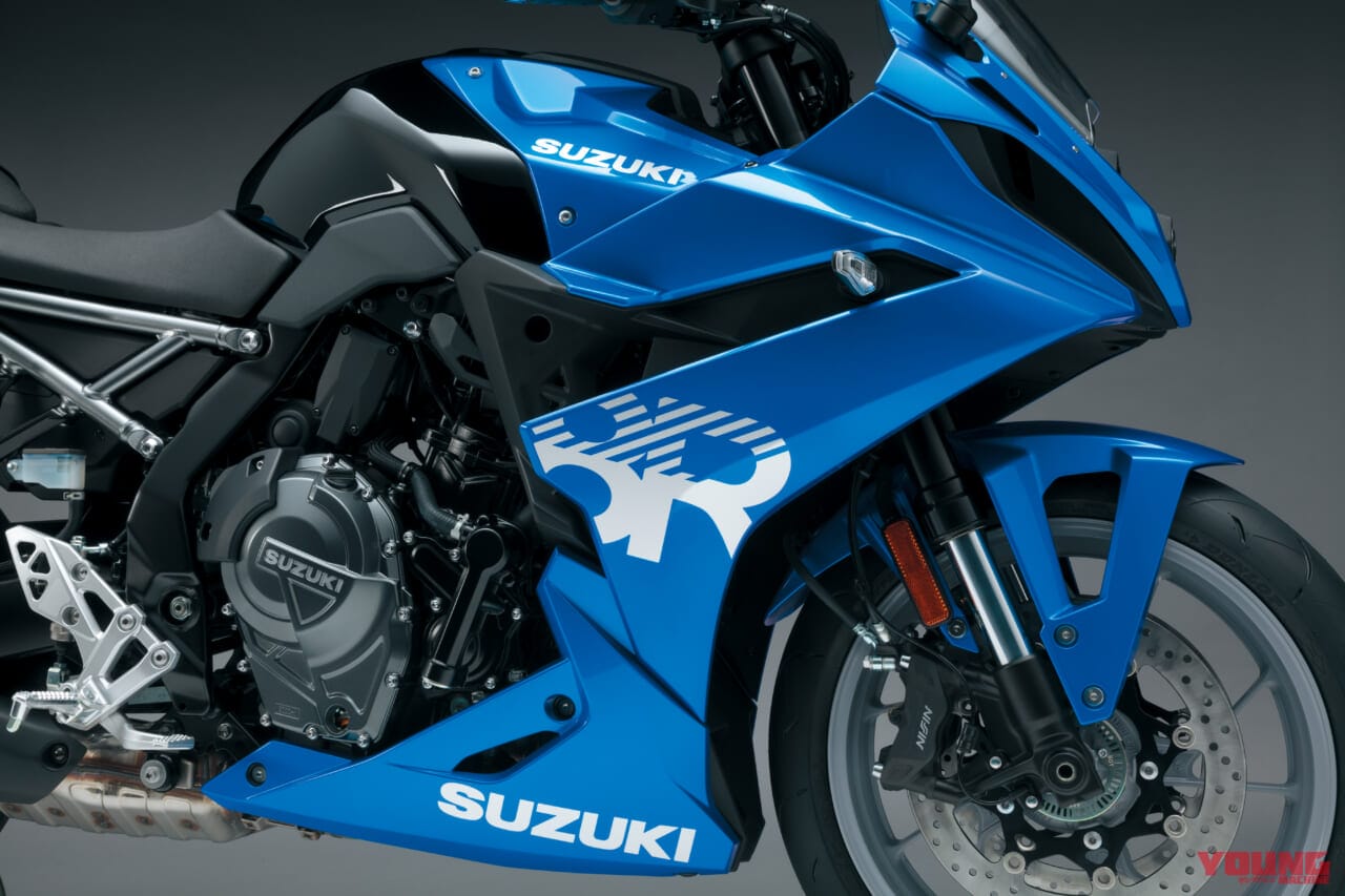 スズキ|GSX-8R|2024新型スズキGSX-8Rが初披露【GSX-8Sの派生型となる新型フルカウルスポーツ|EICMAミラノショー】