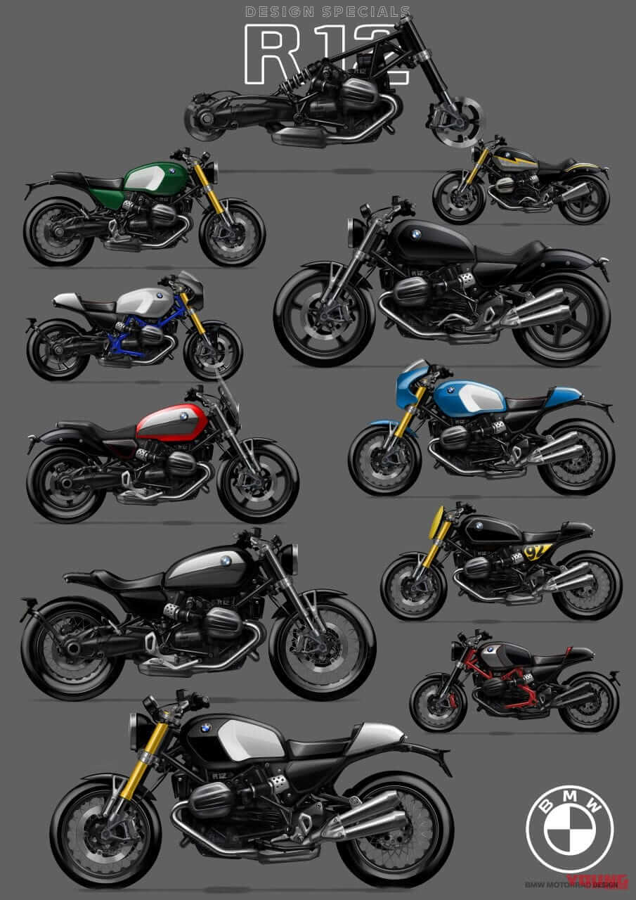|BMWが新型車「R12」「R12 nineT」を発表! R12はシート高754mmのアメリカンスポーツ