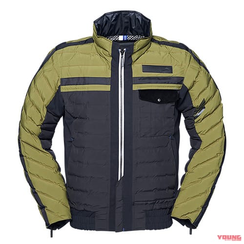 ワイズギア ソリッドブルゾンジャケット(YAF81K)|【ワイズギア ソリッドブルゾンジャケット】軽くて保温性/防風/防寒性抜群なクラシカルテイスト〈秋冬バイクジャケット〉