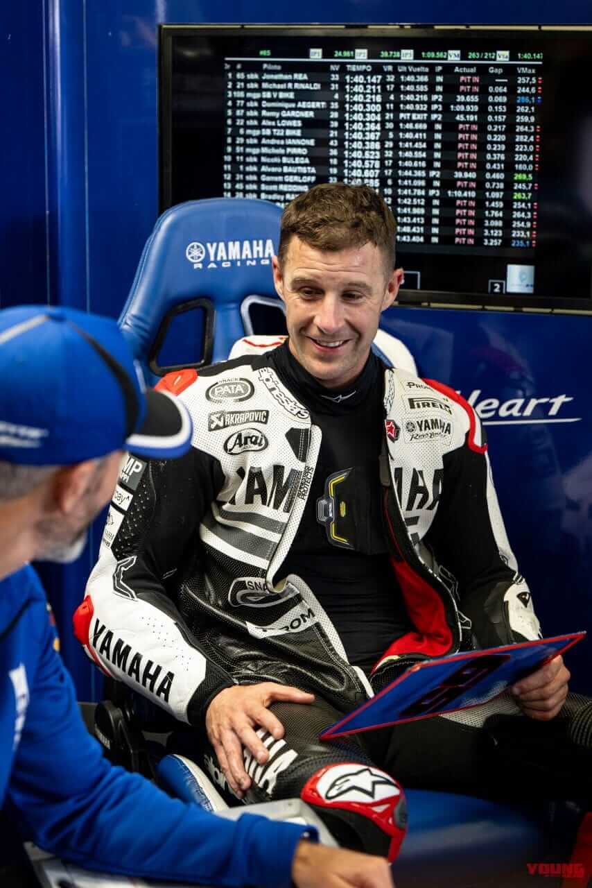|ヤマハYZF-R1初乗りのジョナサン・レイはテスト2日間で総合3位! 自身の予選タイムまであとコンマ272秒まで迫る