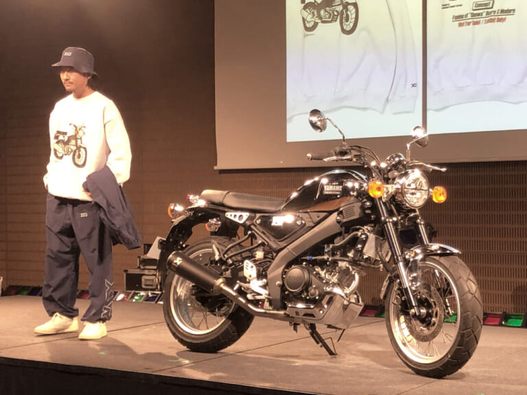 ヤマハXSR125|FREAK’S STORE|ヤマハXSR125のギラギラメッキ仕様が登場!! アパレルブランドとのコラボカスタムモデル