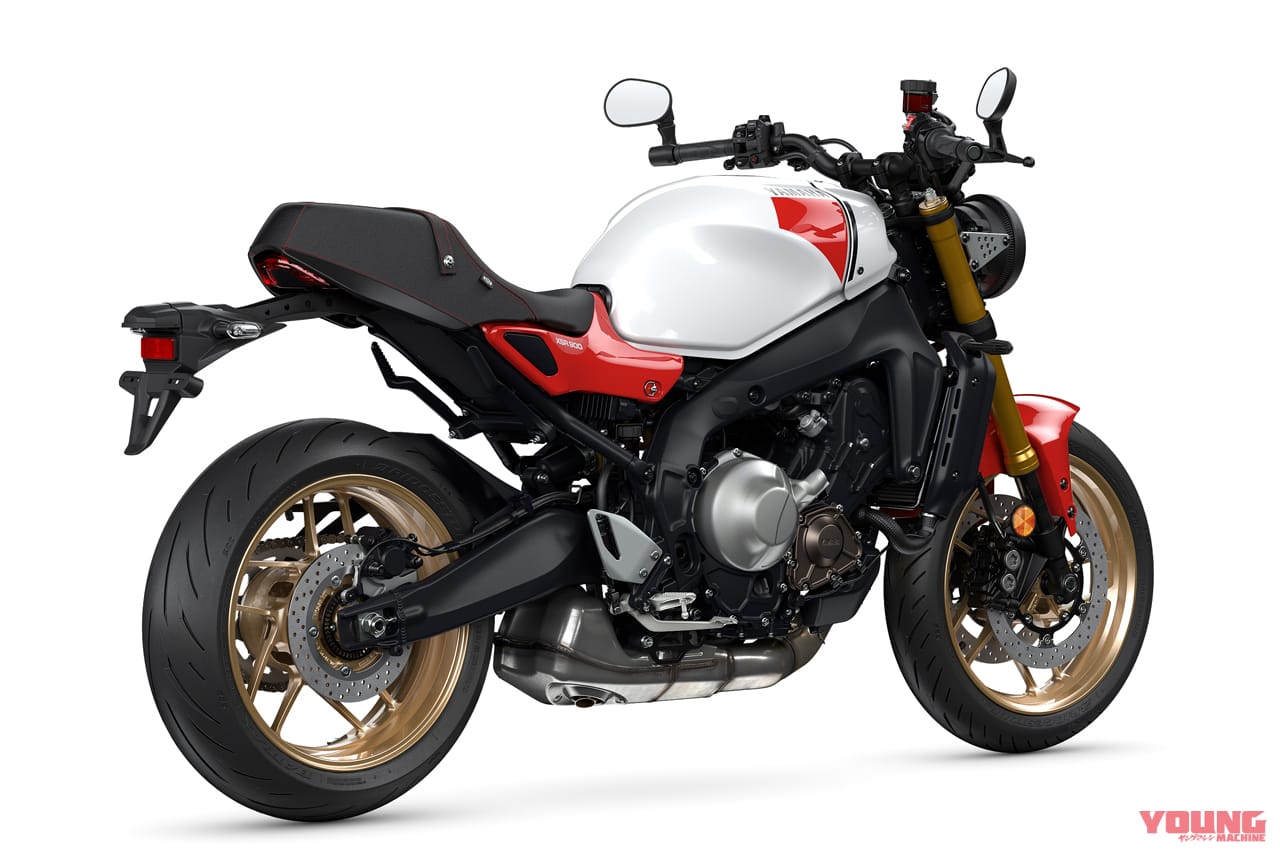 ヤマハ|XSR900|2024モデル|レジェンドレッド|まさかのローソンレプリカ?! 欧州ヤマハが2024年型XSR900(=GPじゃない方)を発表!!
