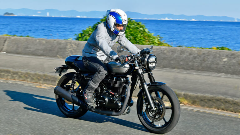 GB350をカフェレーサー化！【アクティブ ホンダ GB350S試乗インプレ】セパハン＆バックステップで行こう！│WEBヤングマシン｜新車バイクニュース