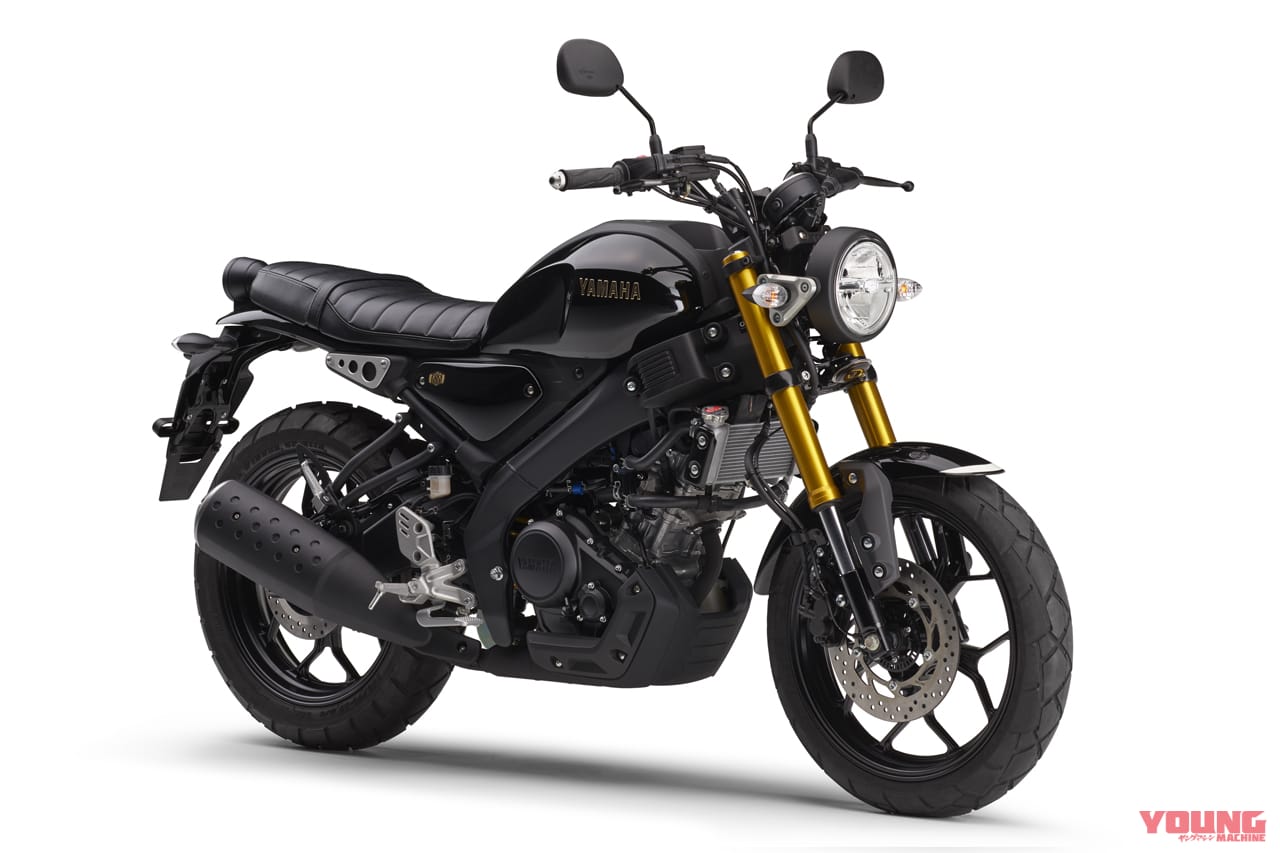 2024 YAMAHA XSR125 ブラックメタリック12|ヤマハXSR125〈いま国内で買える新型バイクカタログ|原付二種(125-51cc)〉