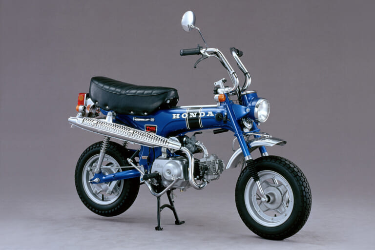 ホンダ|ダックスホンダST50エクスポート|2024新型ホンダ ダックス125に新色追加【初代イメージのブルーだっ!|原付二種レジャーバイク】