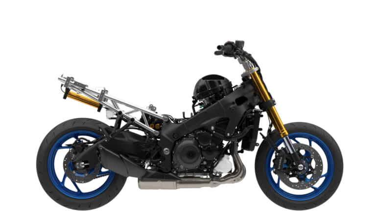 スズキGSX-S1000GX(2024欧州モデル)|フレーム|2024新型スズキGSX-S1000GXが欧州で鮮烈デビュー【電子制御の足長クロスオーバー|EICMAミラノショー】
