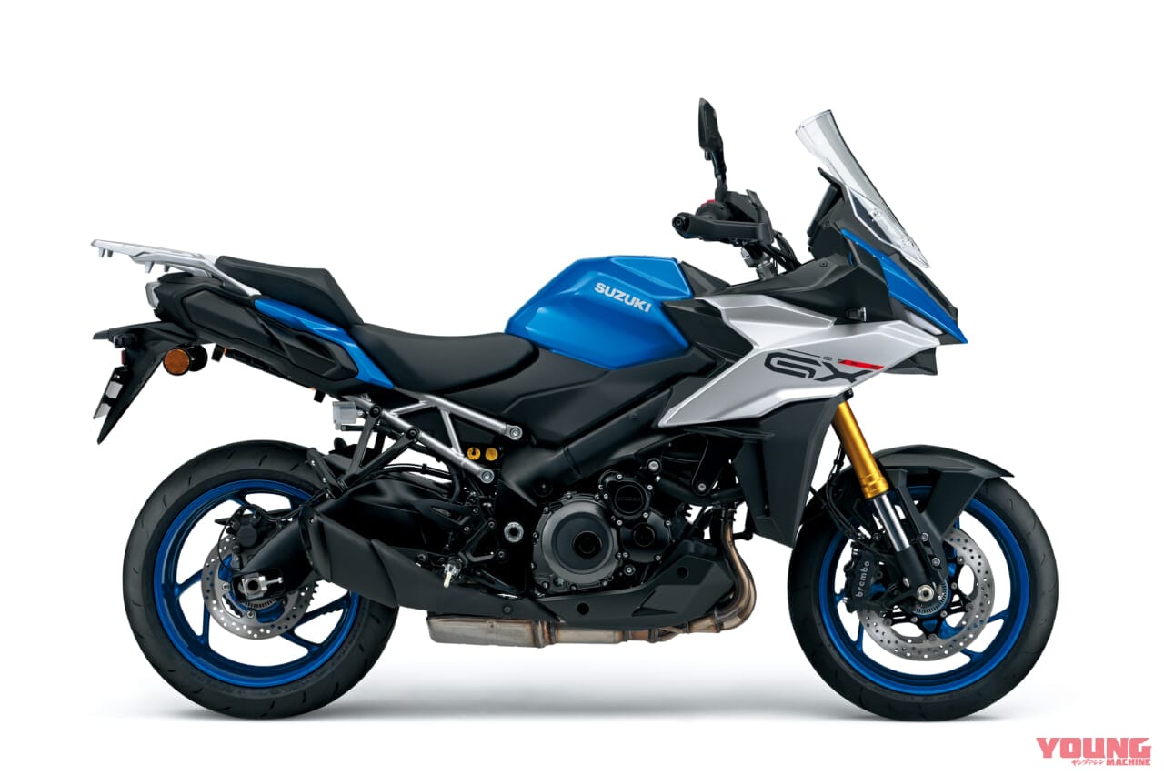 スズキGSX-S1000GX(2024欧州モデル)|スタイリング|2024新型スズキGSX-S1000GXが欧州で鮮烈デビュー【電子制御の足長クロスオーバー|EICMAミラノショー】