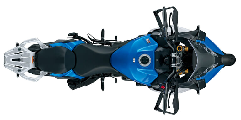 スズキGSX-S1000GX(2024欧州モデル)|スタイリング|2024新型スズキGSX-S1000GXが欧州で鮮烈デビュー【電子制御の足長クロスオーバー|EICMAミラノショー】