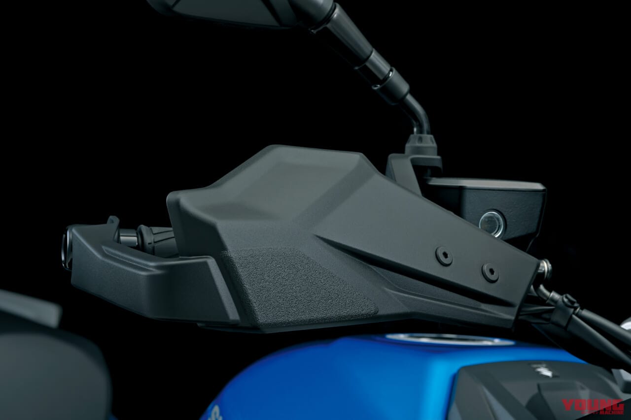 スズキGSX-S1000GX(2024欧州モデル)|ナックルガード|2024新型スズキGSX-S1000GXが欧州で鮮烈デビュー【電子制御の足長クロスオーバー|EICMAミラノショー】
