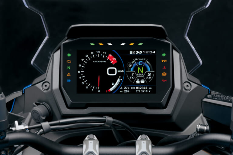 スズキGSX-S1000GX(2024欧州モデル)|ナックルガード|2024新型スズキGSX-S1000GXが欧州で鮮烈デビュー【電子制御の足長クロスオーバー|EICMAミラノショー】