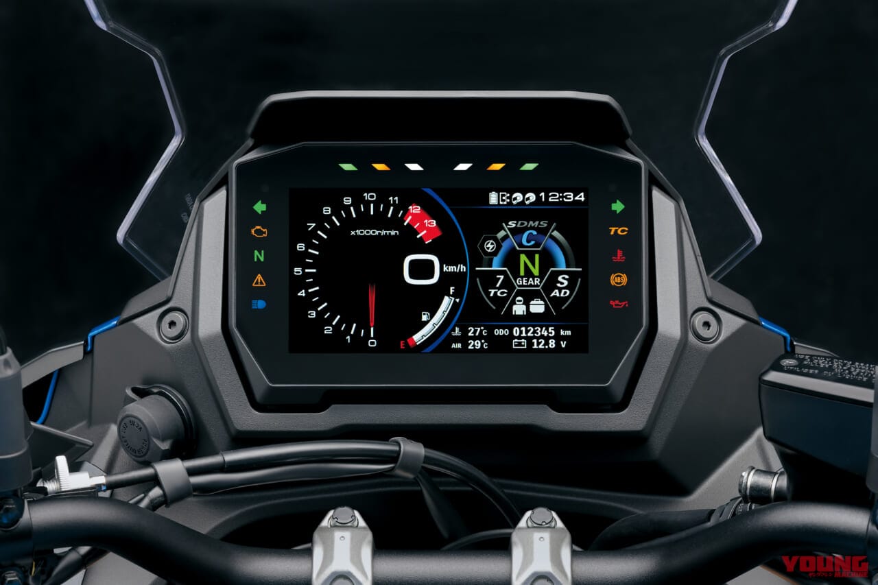 スズキGSX-S1000GX(2024欧州モデル)|ナックルガード|2024新型スズキGSX-S1000GXが欧州で鮮烈デビュー【電子制御の足長クロスオーバー|EICMAミラノショー】