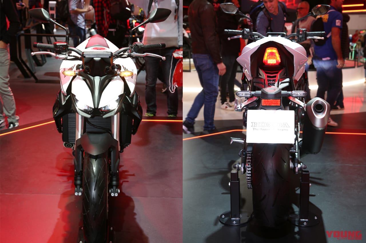 ホンダ|CB1000ホーネット|2024新型ホンダCB1000ホーネットのレッドを現地会場から補足!! 写真中心でお届けします【EICMAミラノショー】