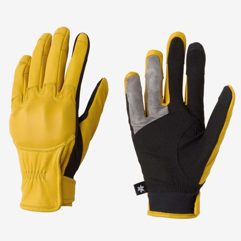 ゴールドウイン ライディング レザー グローブ|【Goldwin冬用グローブ×3選】高機能素材を使用し、環境にも配慮〈秋冬バイクグローブ〉