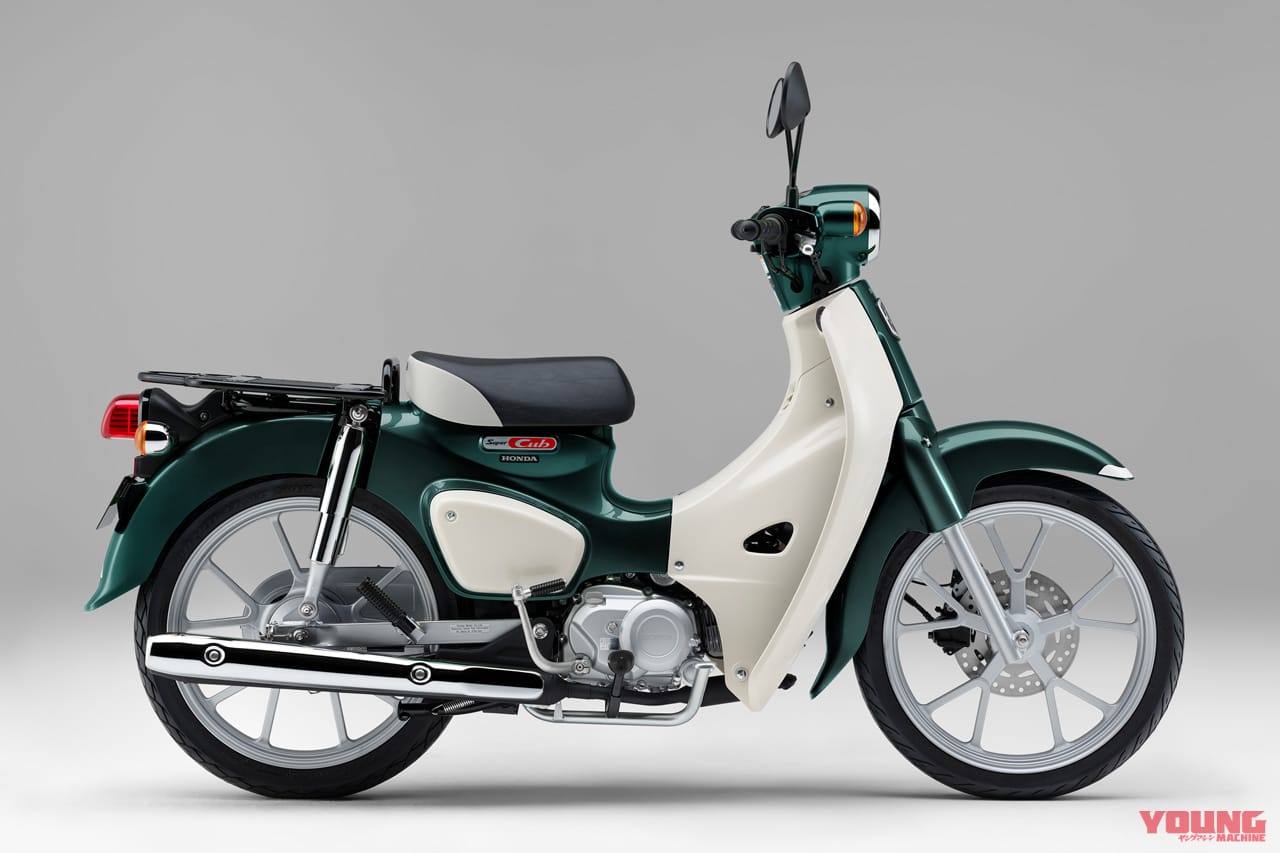 2024 HONDA CROSS CUB110 タスマニアグリーンメタリック|ホンダ スーパーカブ110/プロ〈いま国内で買える新型バイクカタログ|原付二種(125-51cc)〉
