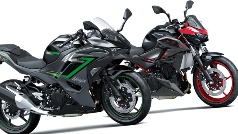 2024新型カワサキ ニンジャ500/Z500がワールドプレミア 【国内版400もまもなくこの姿に?!|EICMAミラノショー】
