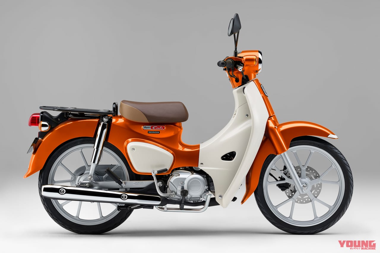 2024 HONDA CROSS CUB110 フレアオレンジメタリック|ホンダ スーパーカブ110/プロ〈いま国内で買える新型バイクカタログ|原付二種(125-51cc)〉