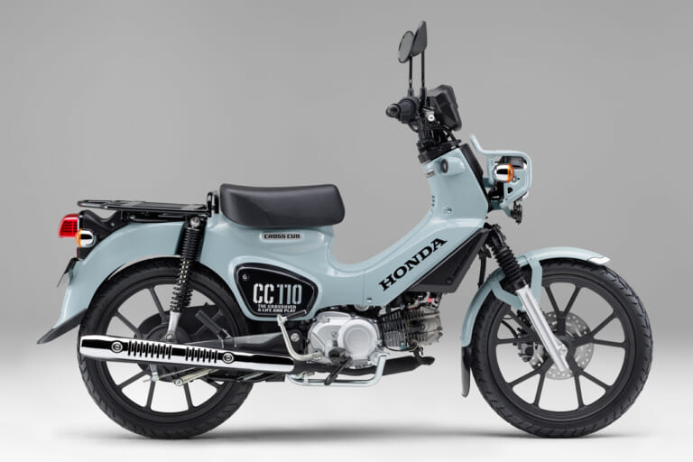 ホンダ|クロスカブ110|プコブルー|2024新型ホンダ クロスカブ110にブルー系の新色が登場【プコが消えてマットがキタ!】