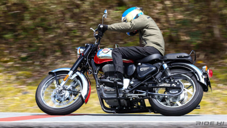ロイヤルエンフィールド350シリーズ[新型レビュー] 最新空冷のスペックからは読めないパフォーマンス