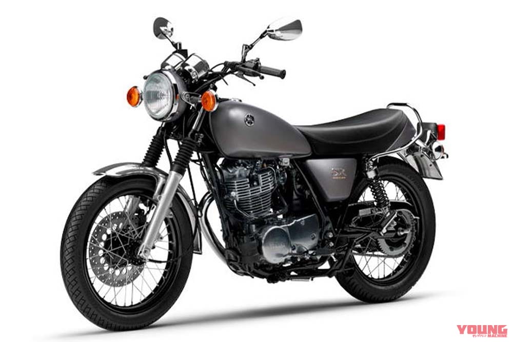 |どっこい生きてたSR400ゥ! 生誕45周年の2023年モデル、ニューカラーはマットグレーとホワイトの2色だ!【海外】