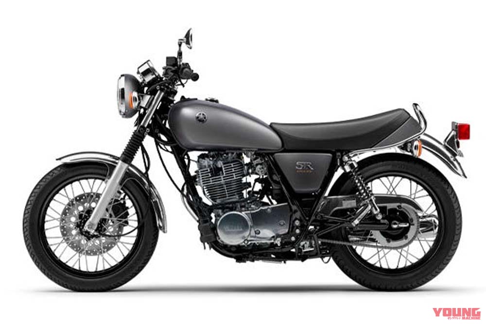 |どっこい生きてたSR400ゥ! 生誕45周年の2023年モデル、ニューカラーはマットグレーとホワイトの2色だ!【海外】