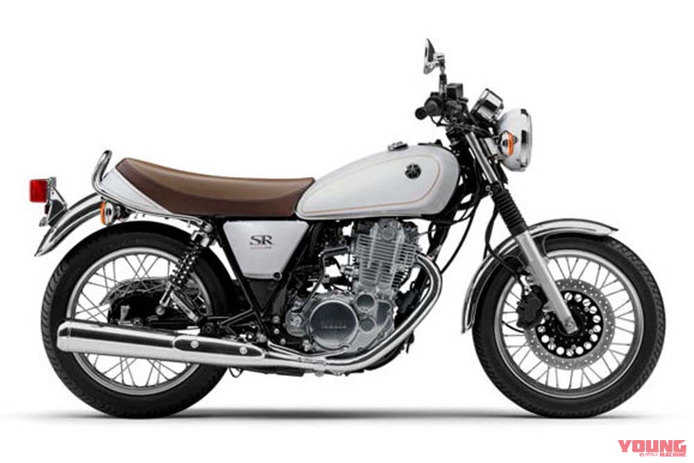 |どっこい生きてたSR400ゥ! 生誕45周年の2023年モデル、ニューカラーはマットグレーとホワイトの2色だ!【海外】