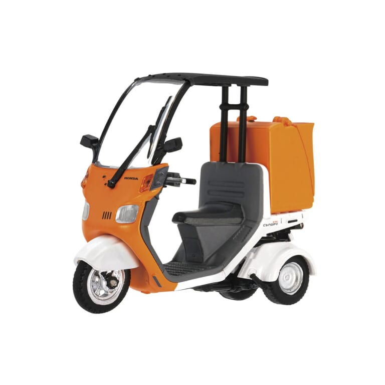 ホンダ ケンエレファント ジャイロジャノピー|ボックス着脱可! ホンダ「ジャイロキャノピー」がミニチュアフィギュアで11月下旬に登場