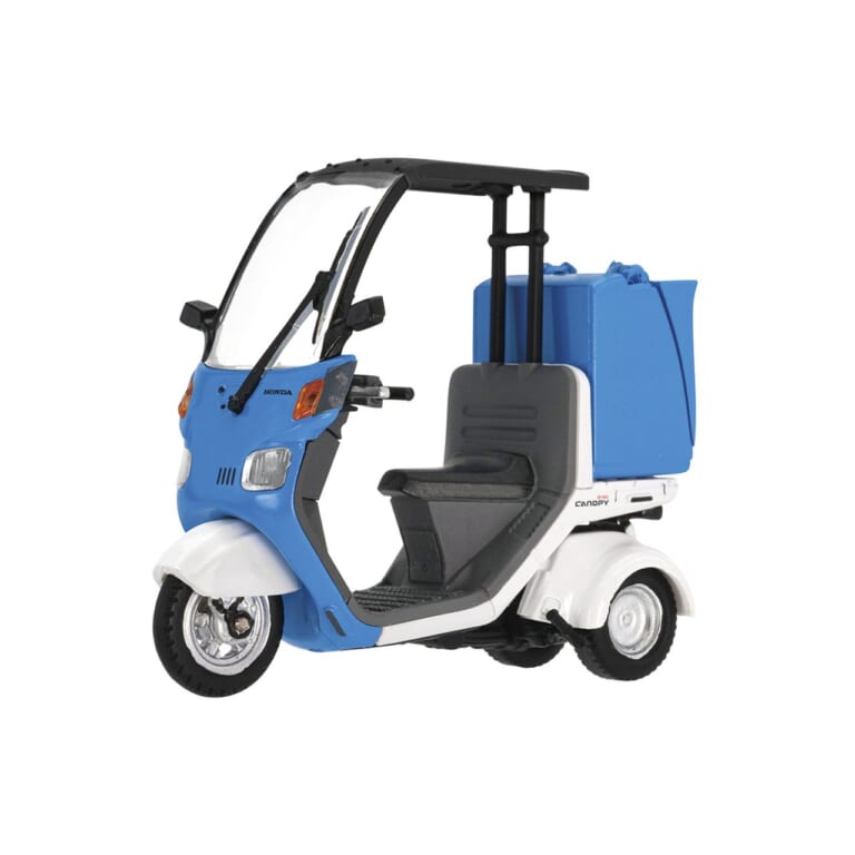 ホンダ ケンエレファント ジャイロジャノピー|ボックス着脱可! ホンダ「ジャイロキャノピー」がミニチュアフィギュアで11月下旬に登場