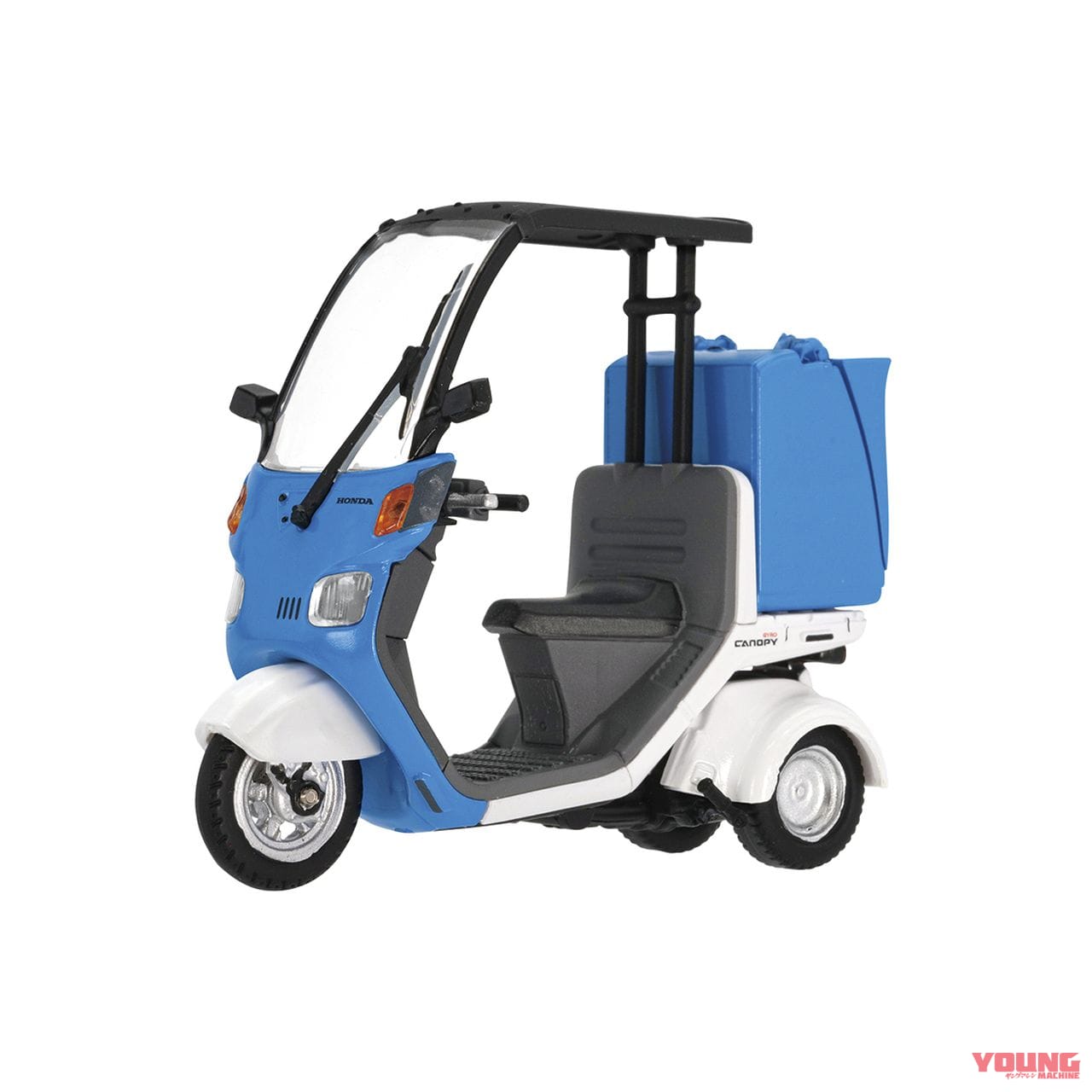 ホンダ ケンエレファント ジャイロジャノピー|ボックス着脱可! ホンダ「ジャイロキャノピー」がミニチュアフィギュアで11月下旬に登場